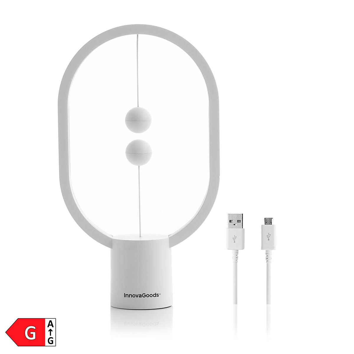 Lampe d'Équilibre Magnétique — Design Cinétique