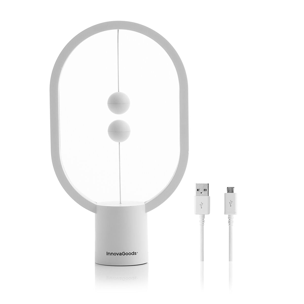 Lampe d'Équilibre Magnétique — Design Cinétique