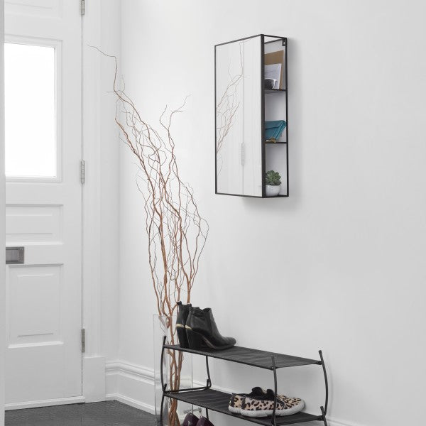 Miroir Mural Cubiko — Lignes Géométriques