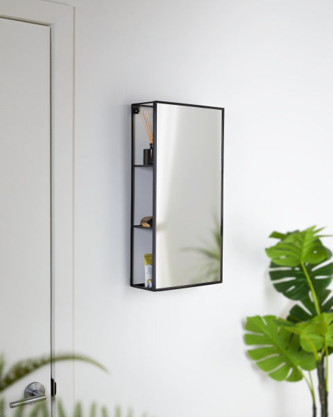 Miroir Mural Cubiko — Lignes Géométriques