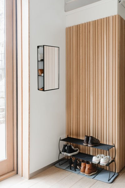 Miroir Mural Cubiko — Lignes Géométriques