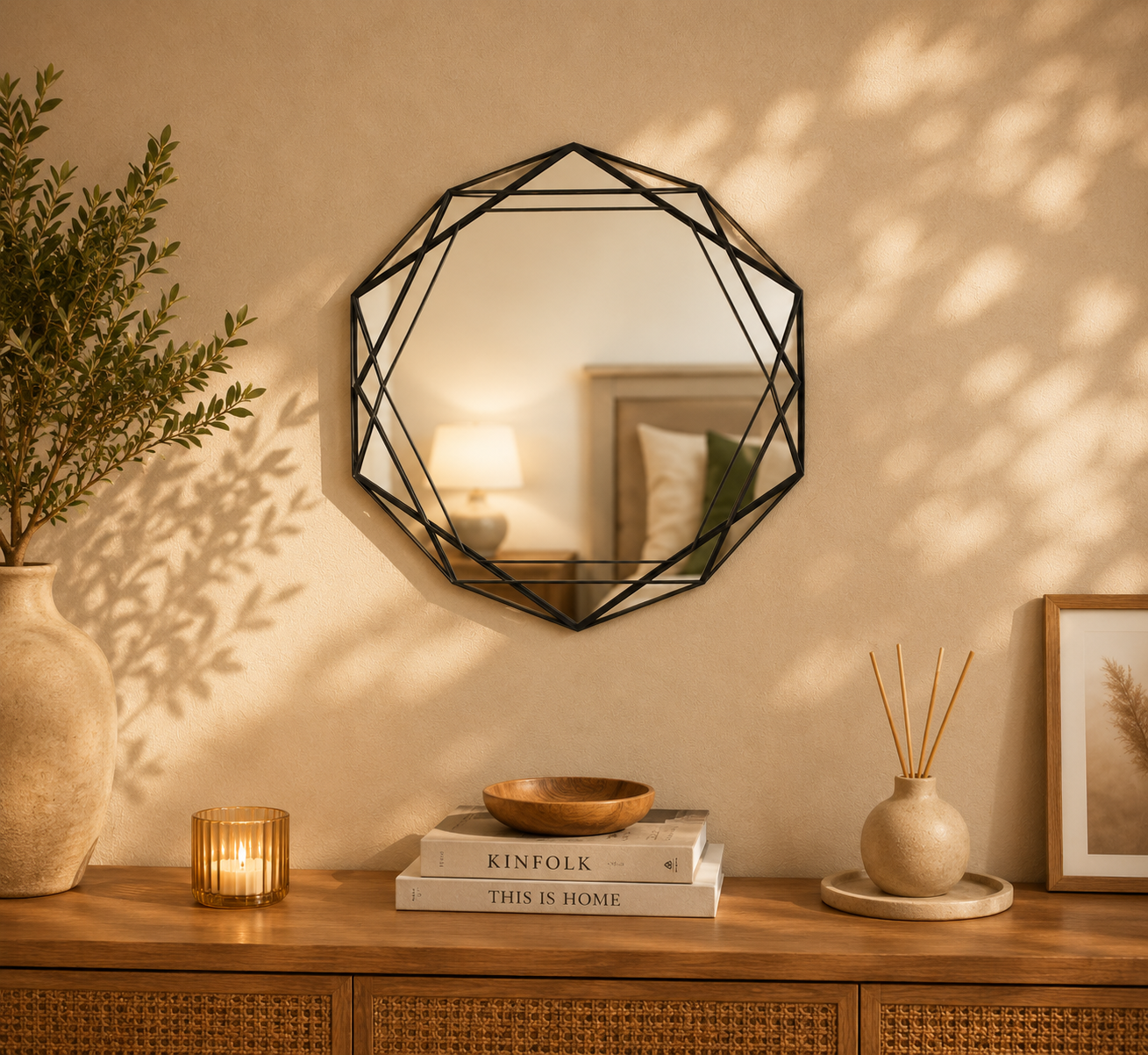 Miroir Mural Prisma — Design Contemporain