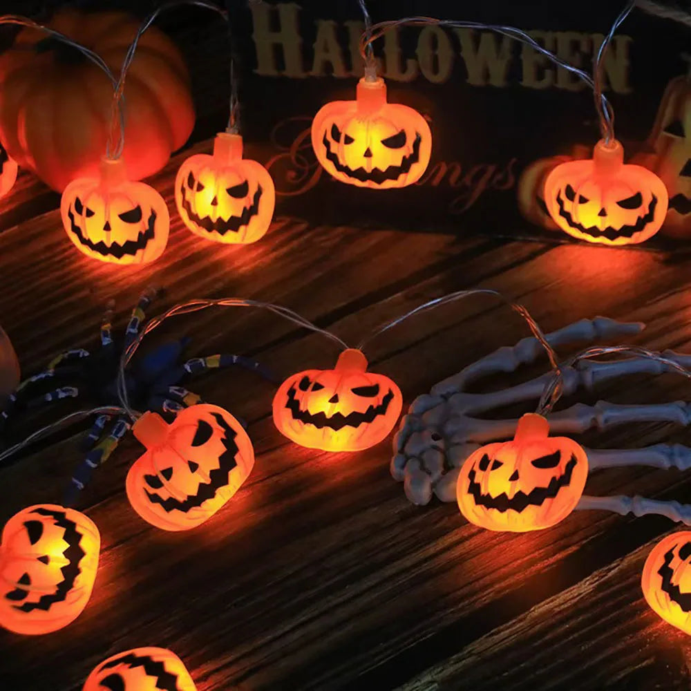 Guirlande Citrouilles Lumineuses