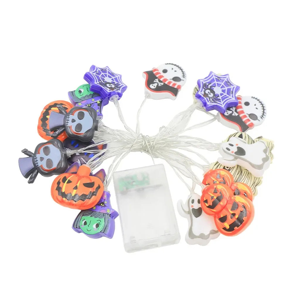 Guirlande Citrouilles Lumineuses
