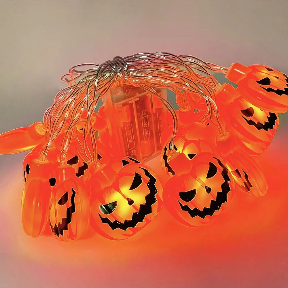 Guirlande Citrouilles Lumineuses